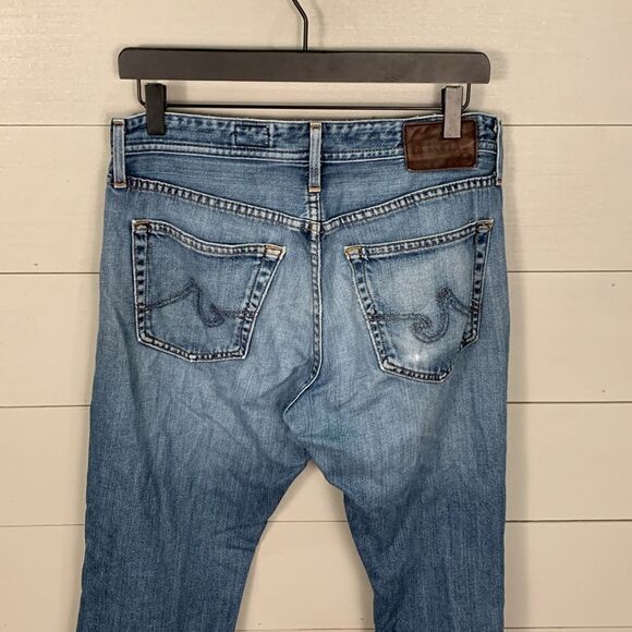 AG Adriano Goldschmeid *The Graduate Tailored leg” men’s size 30 jeans distress - Picture 6 of 7